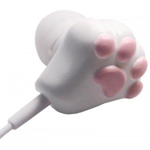 Crazy Earphones Наушники Кошачьи лапки