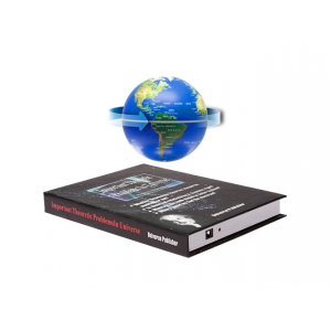 Левитирующий глобус над книгой